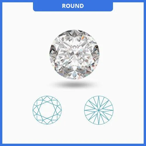 1.25CT K-L/SI3-I1 Round Cut Diamond MDL#D9018-16