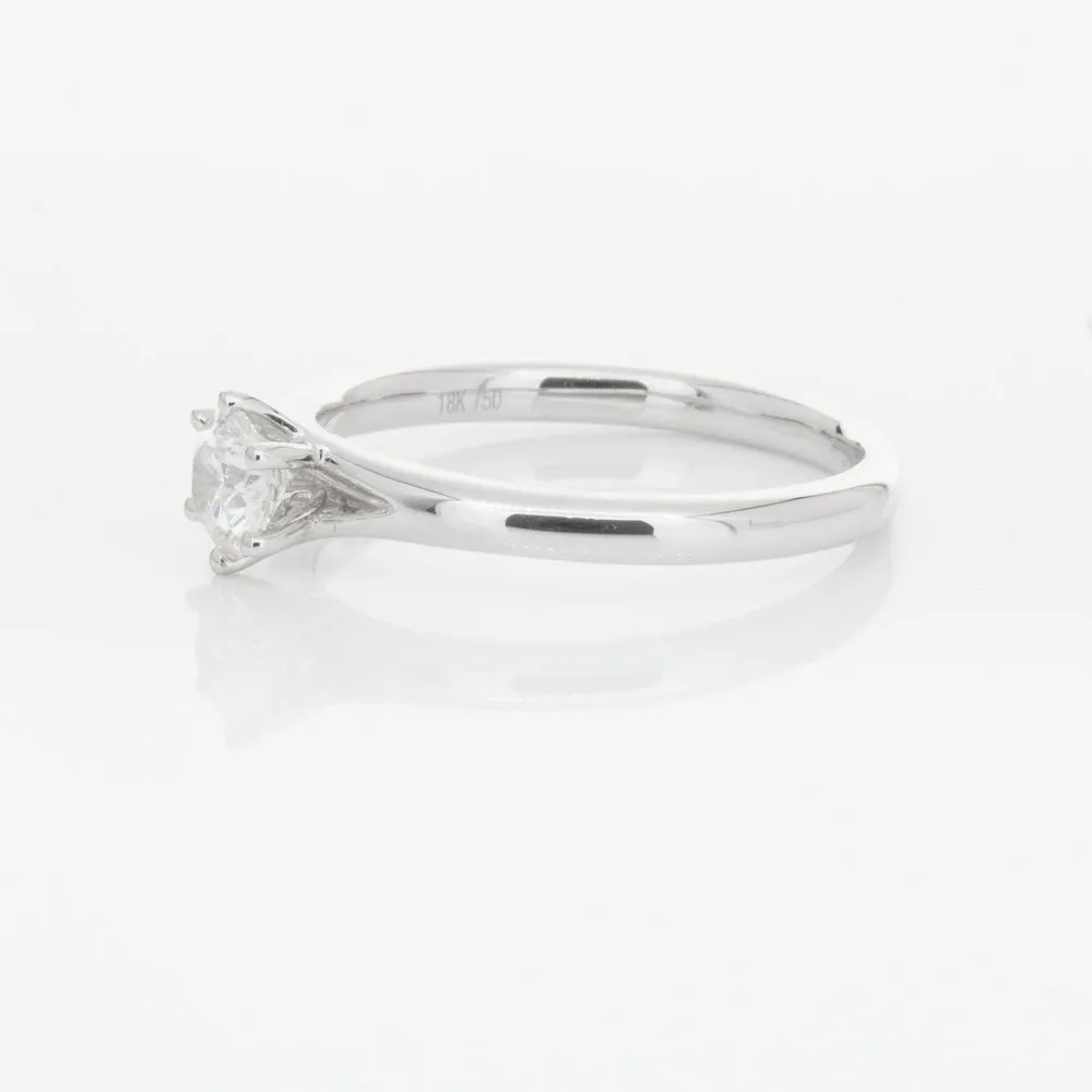 18ct White Gold .31ct Diamond Grace Ring