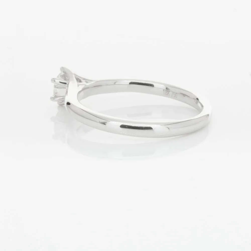18ct White Gold .31ct Diamond Grace Ring