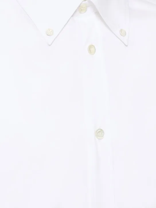 Alexander McQueen   Cotton blend short sleeve shirt 
