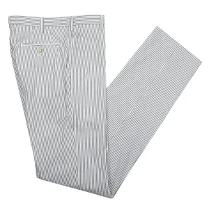 Algiers Gray / White Seersucker Casual Pant