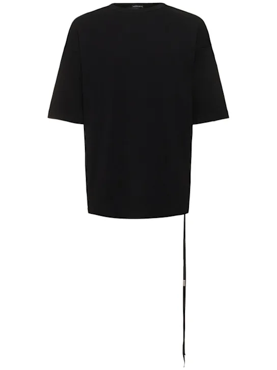 Ann Demeulemeester   Dieter loose fit FW24 poem t-shirt 