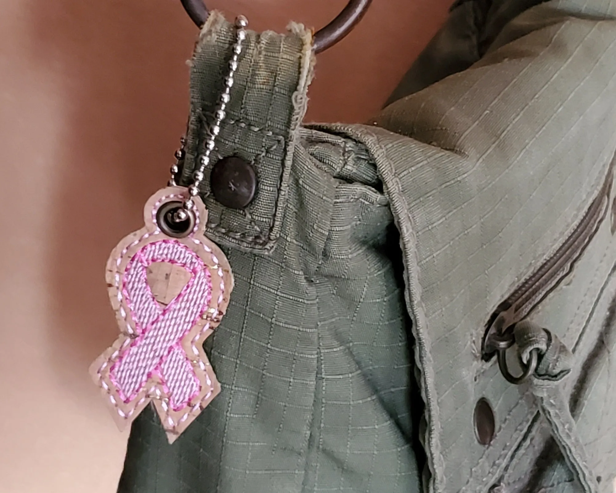 Awareness Ribbon dangle - cut out. Any color ribbon.