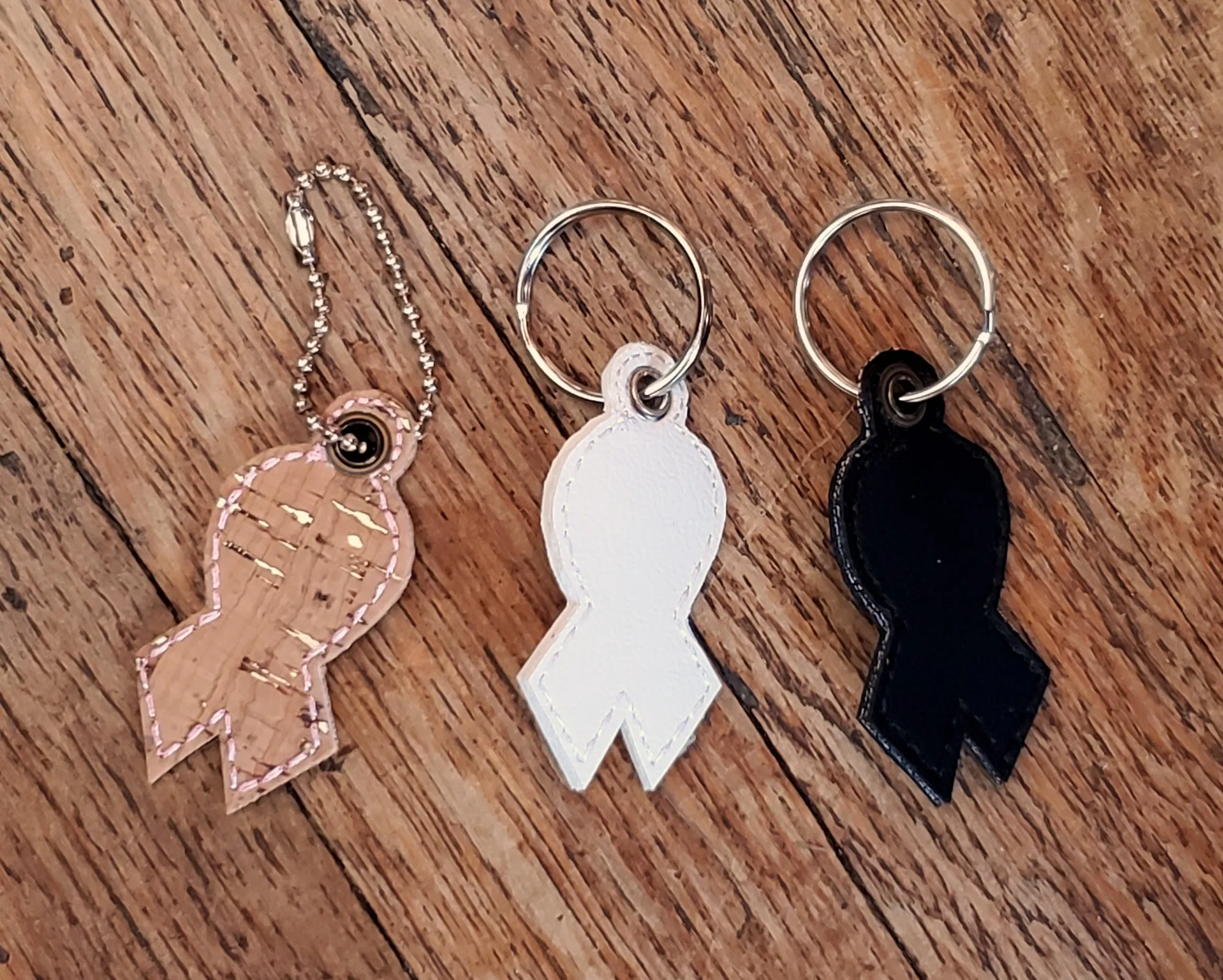 Awareness Ribbon dangle - cut out. Any color ribbon.
