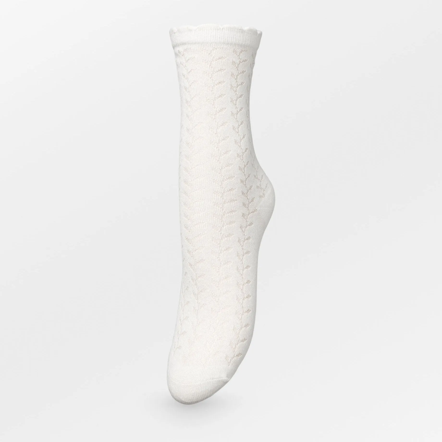 Becksöndergaard Birch White Leaf Cotta Sock