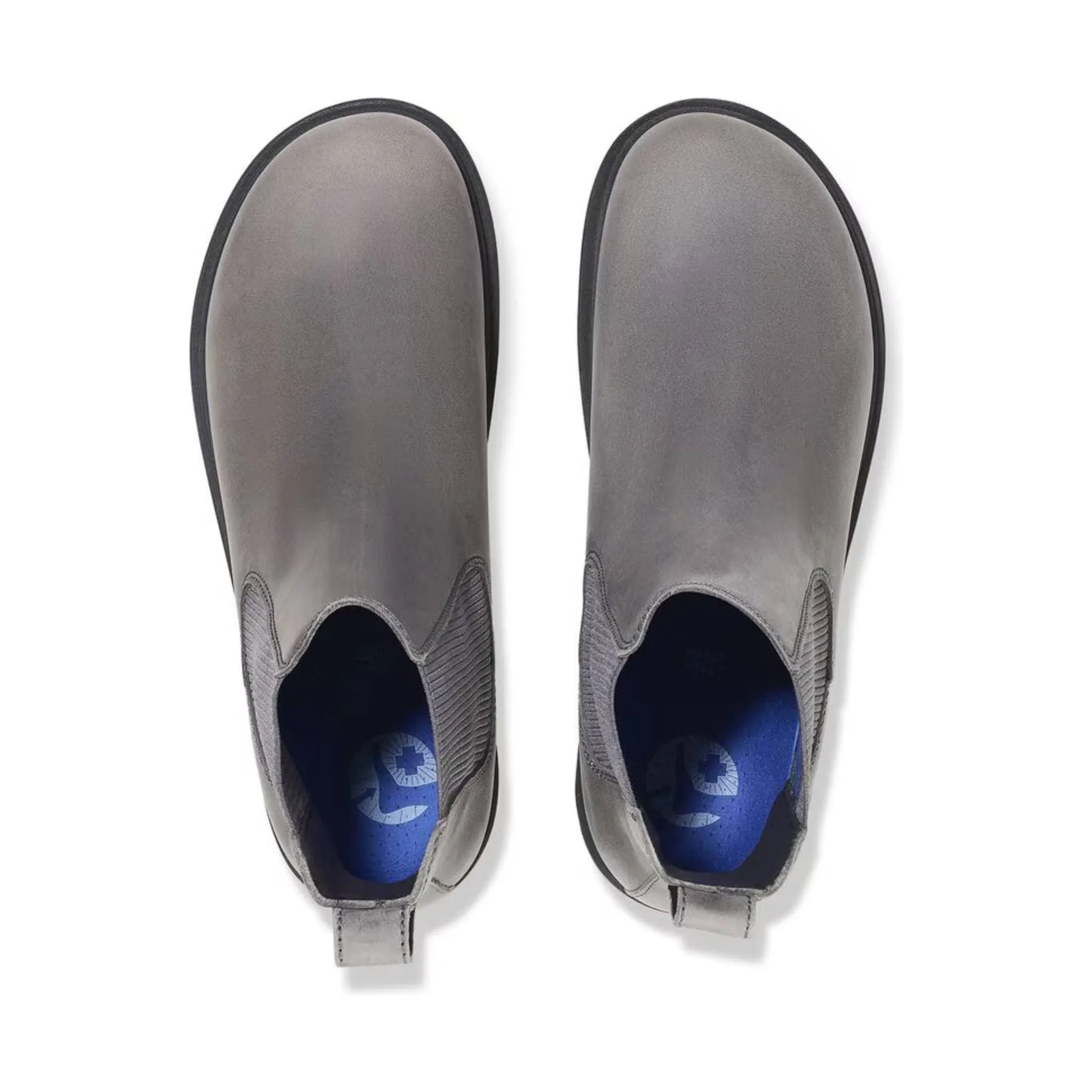 Birkenstock Highwood Slip On Leather Boots - Graphite