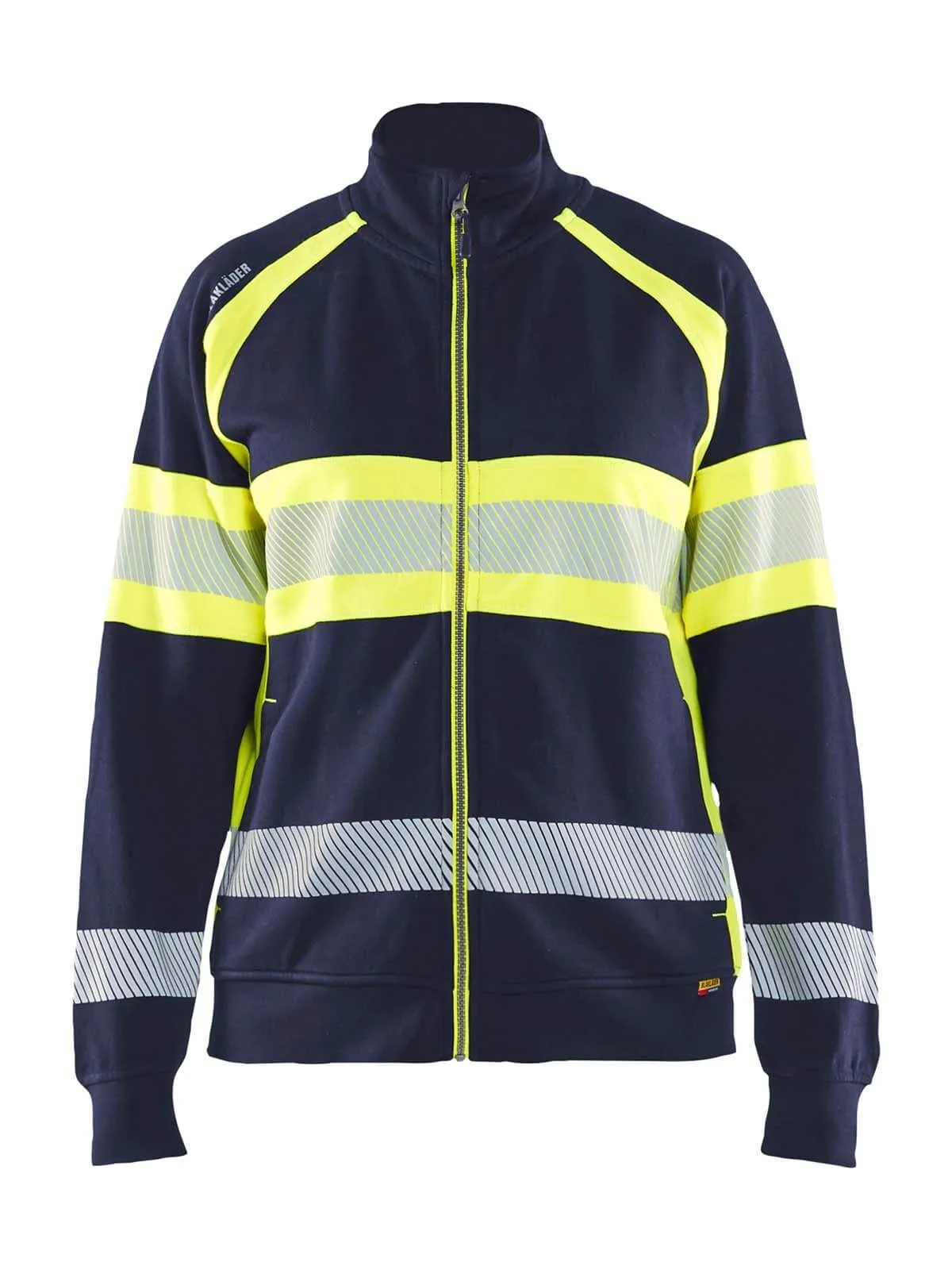 Bl&#xE5;kl&#xE4;der&#x20;Work&#x20;Vest&#x20;High&#x20;Vis&#x20;Women&#x20;3505&#x20;Navy&#x20;Yellow