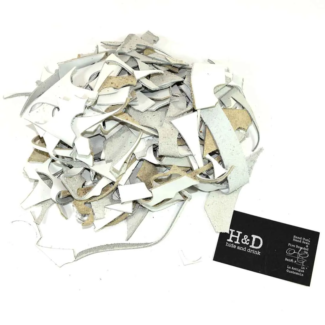 Cow Leather Chips & Scraps (8 oz)
