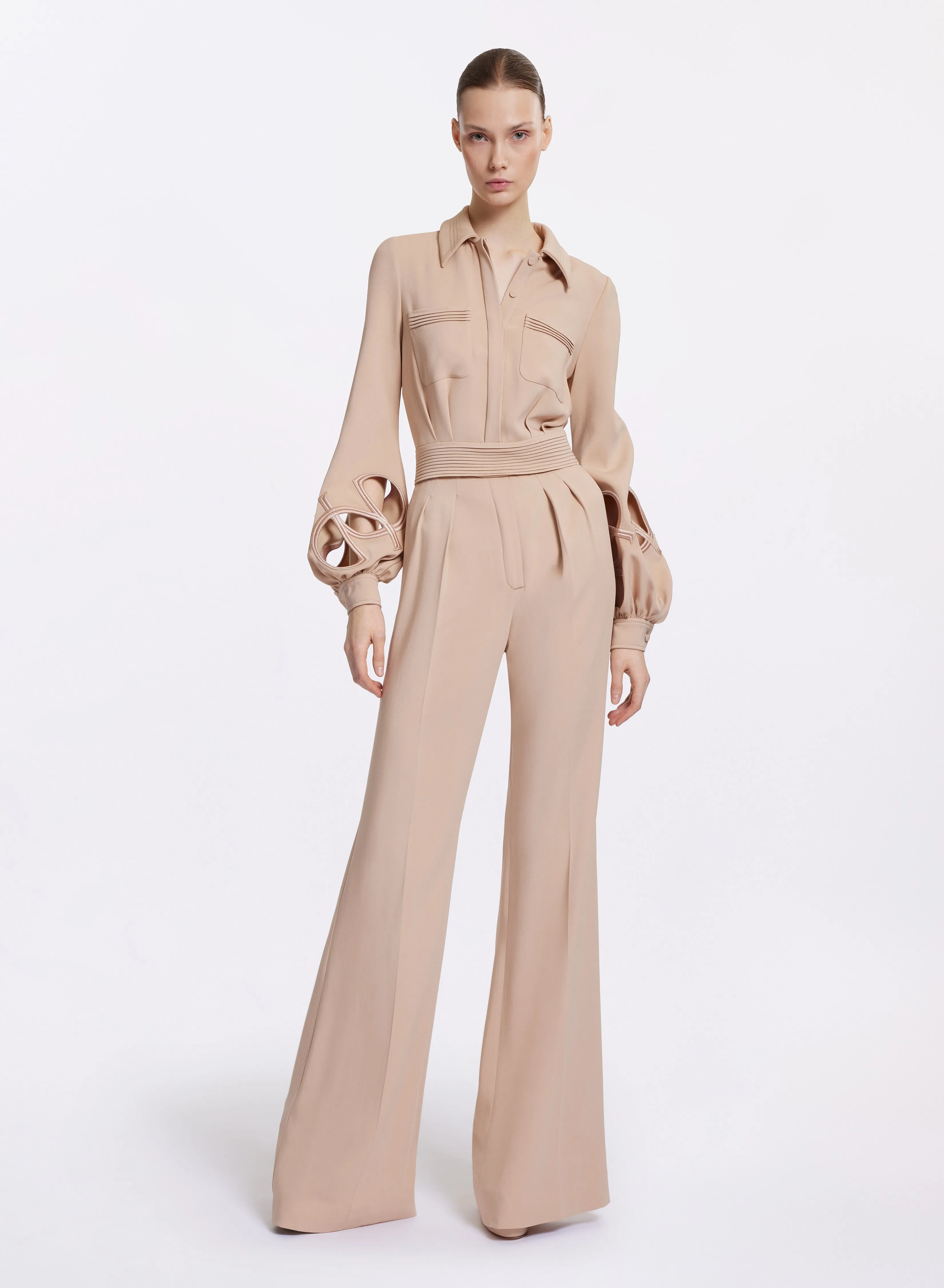 Cut-Out Cady Jumpsuit