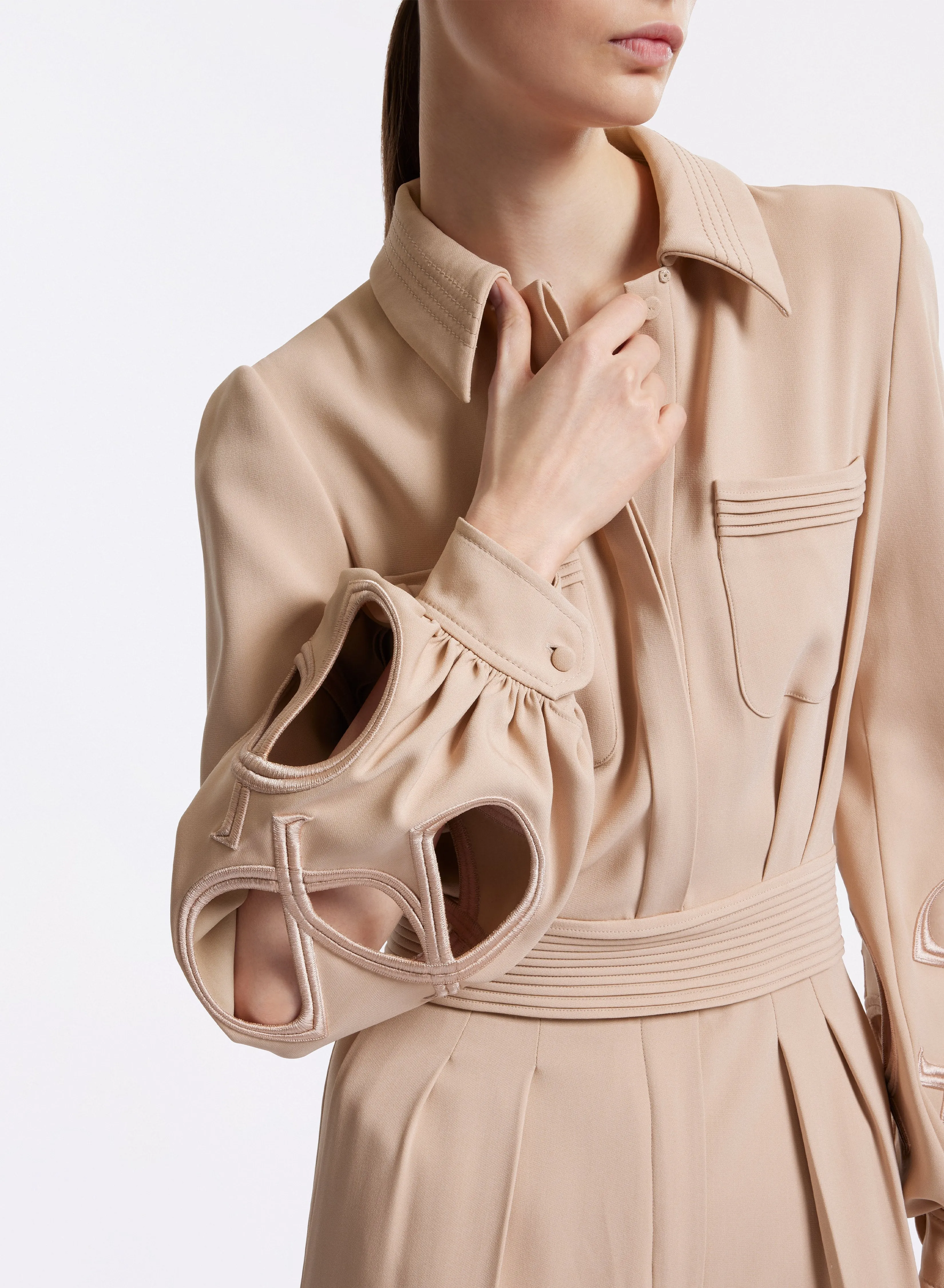 Cut-Out Cady Jumpsuit