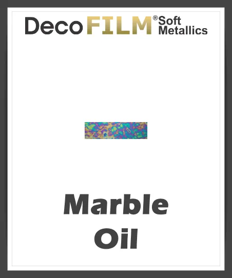 DecoFilm Soft Metallic Patterns - Heat Transfer Vinyl - 19.5" x 54 Yds