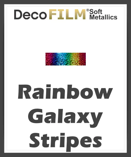 DecoFilm Soft Metallic Patterns - Heat Transfer Vinyl - 19.5" x 54 Yds
