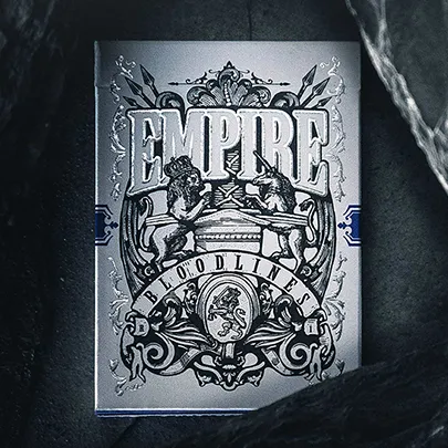Empire Bloodlines (Royal Blue) Playing Cards