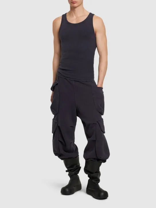 Entire Studios   Cotton rib slim tank top 