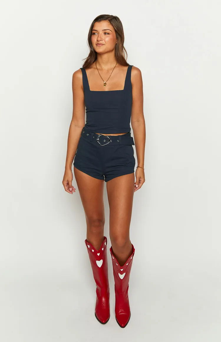 Headlines Navy Shorts