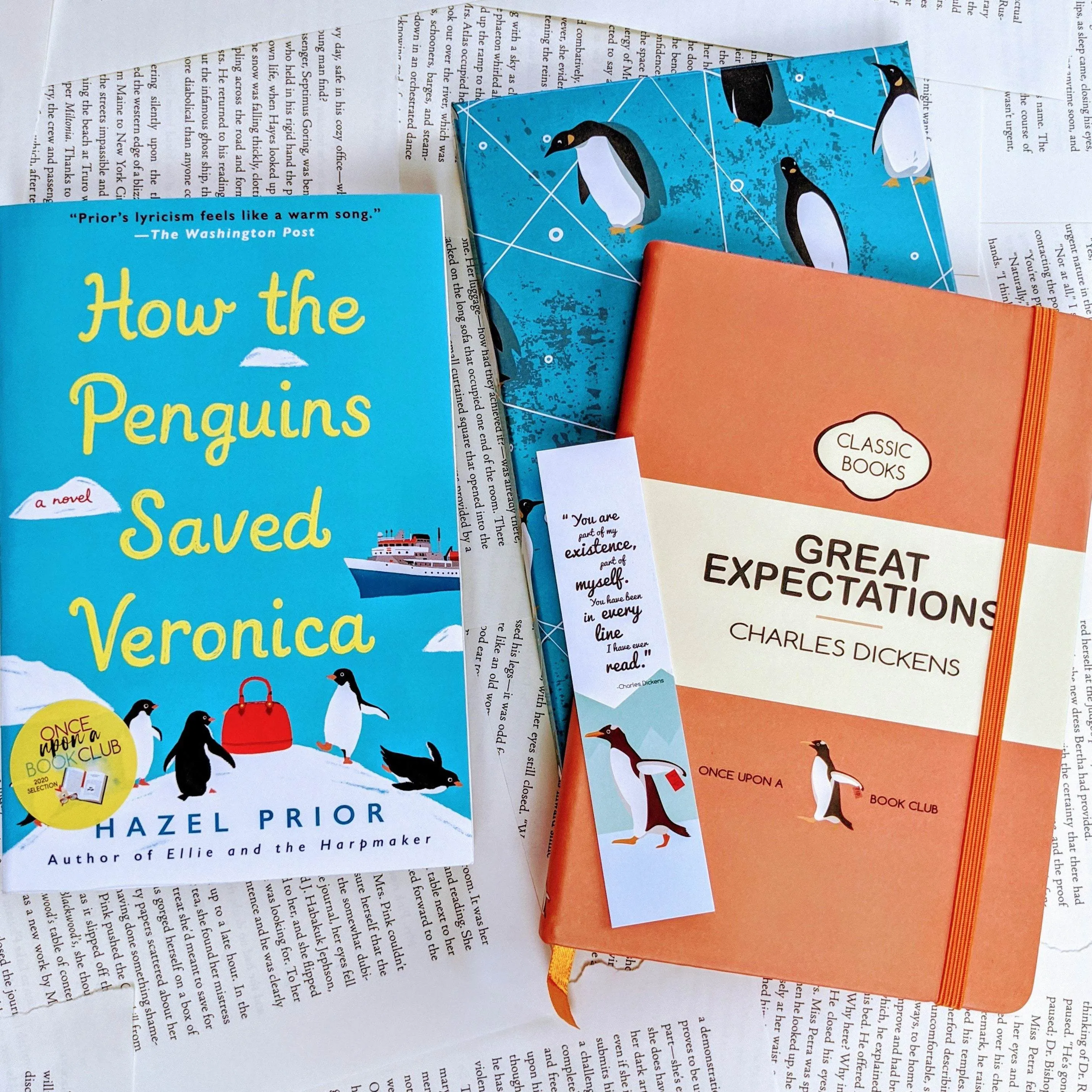How the Penguins Saved Veronica - Great Expectations Notebook & Bookmark (Sold Out)