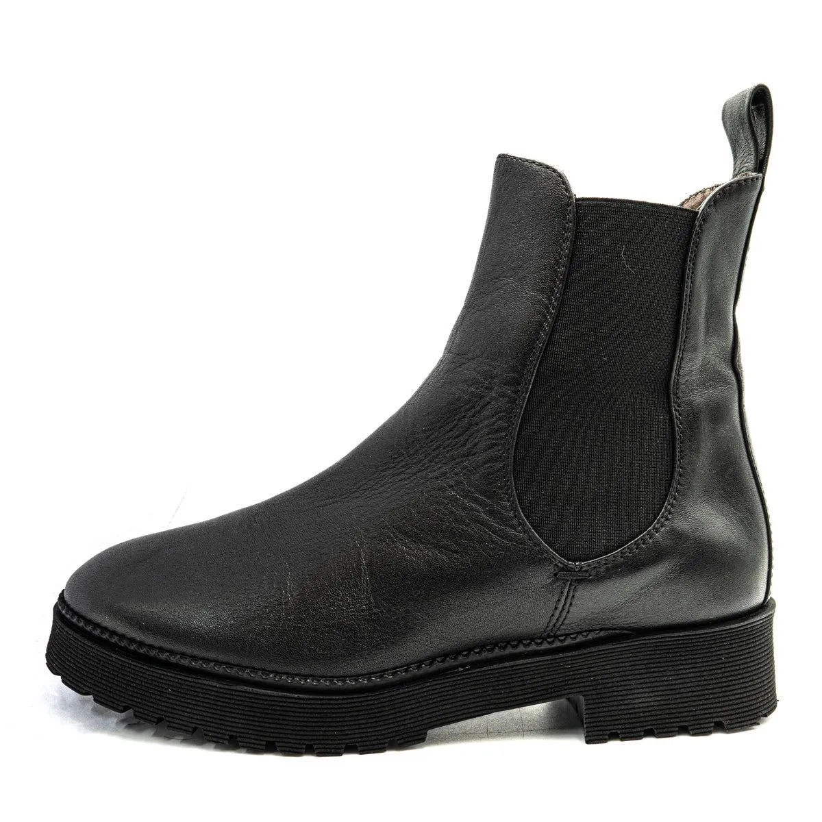 Il Borgo Firenze Ankle Boots Leather Black Colour For Women