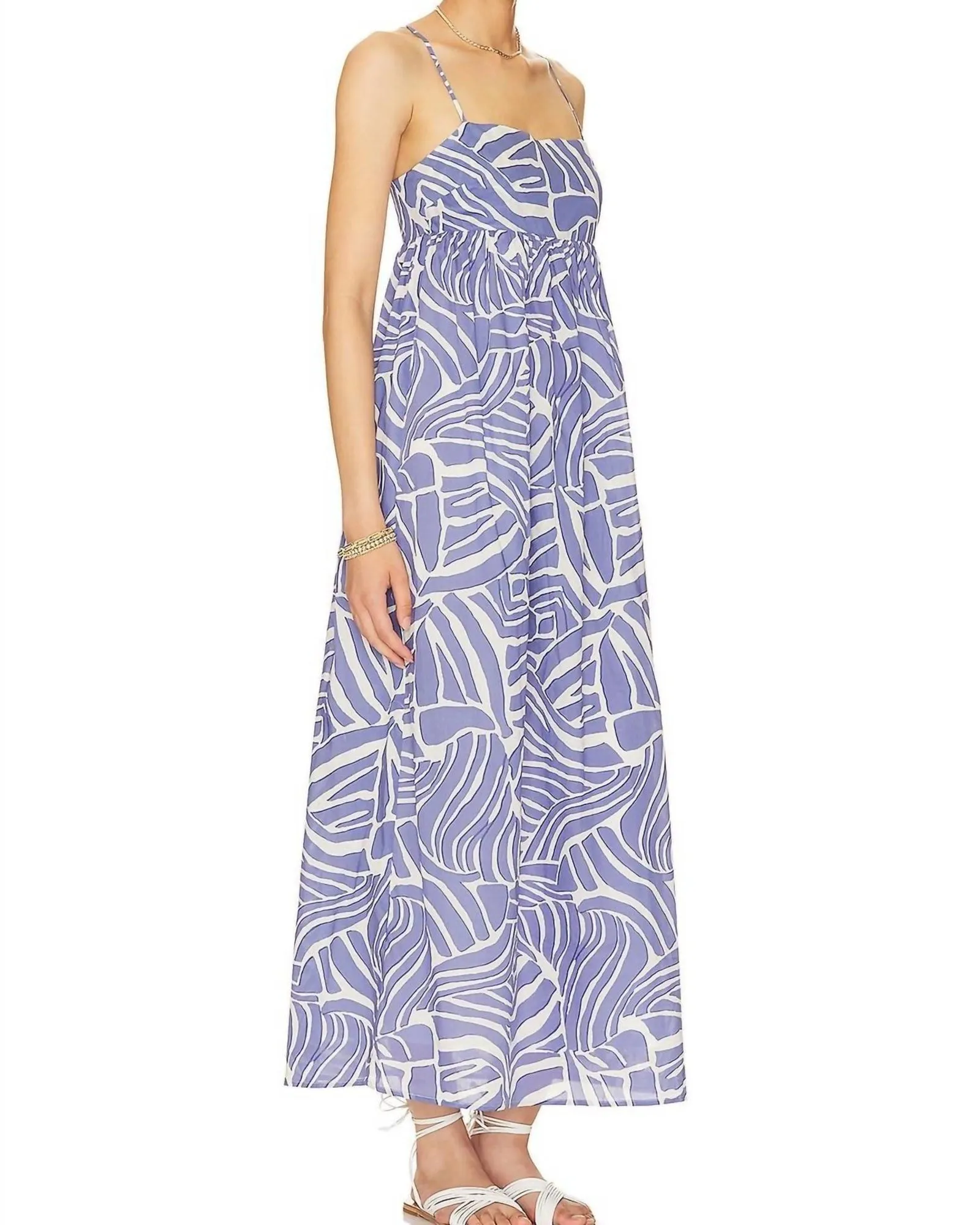 Lucille Dress in Island Waves | Island Waves