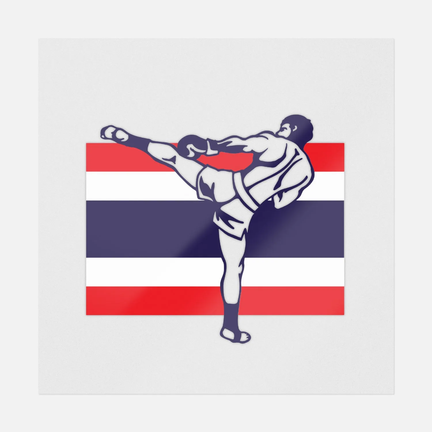 Muay Thai Kick Flag