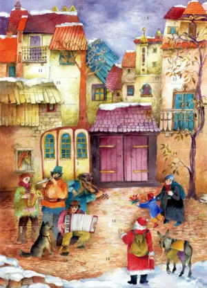 Music at Christmas Small Advent Calendar
