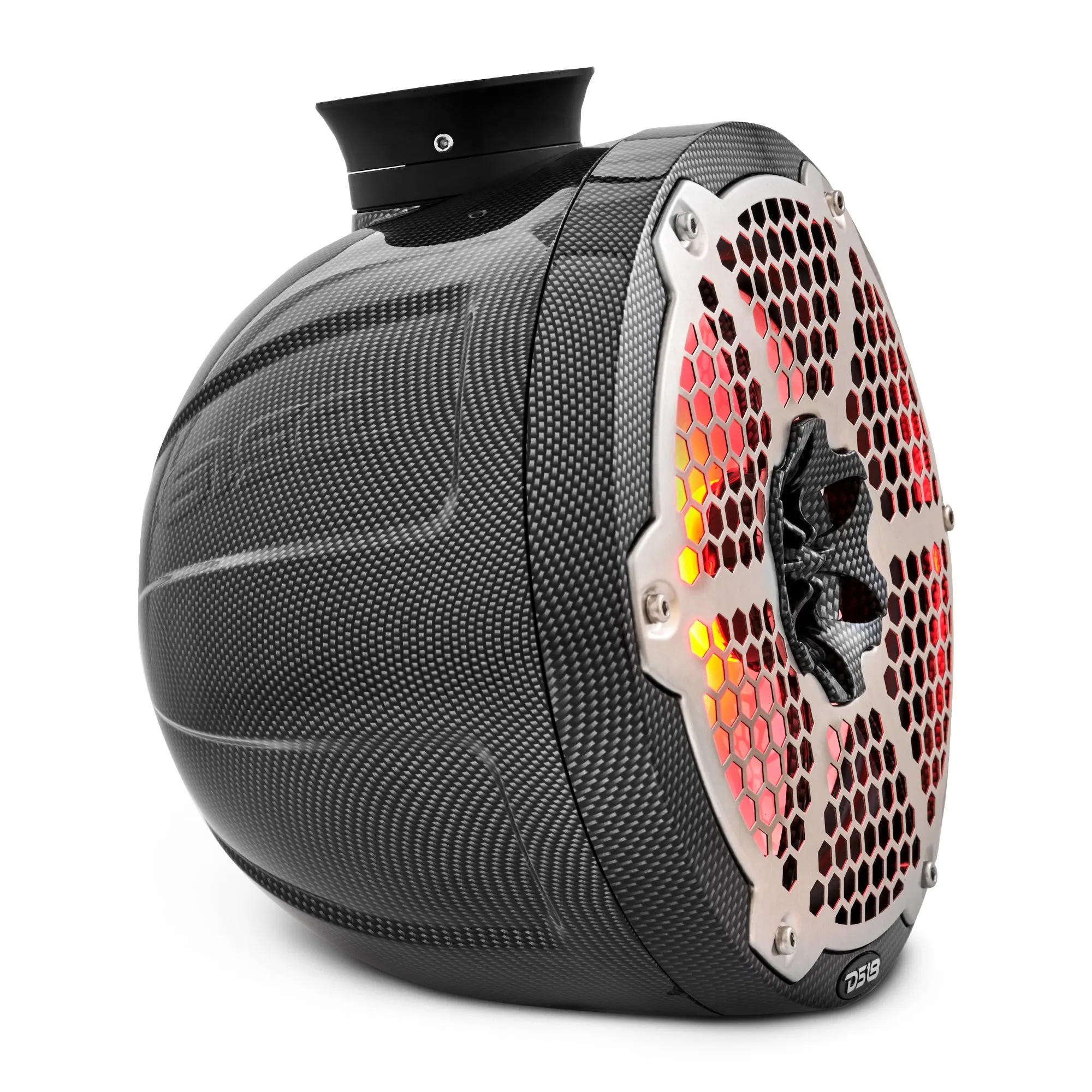 NXL 8" Pod 375W Speaker with Integrated RGB LED Lights (Pair) - Perfect for Jet Skis