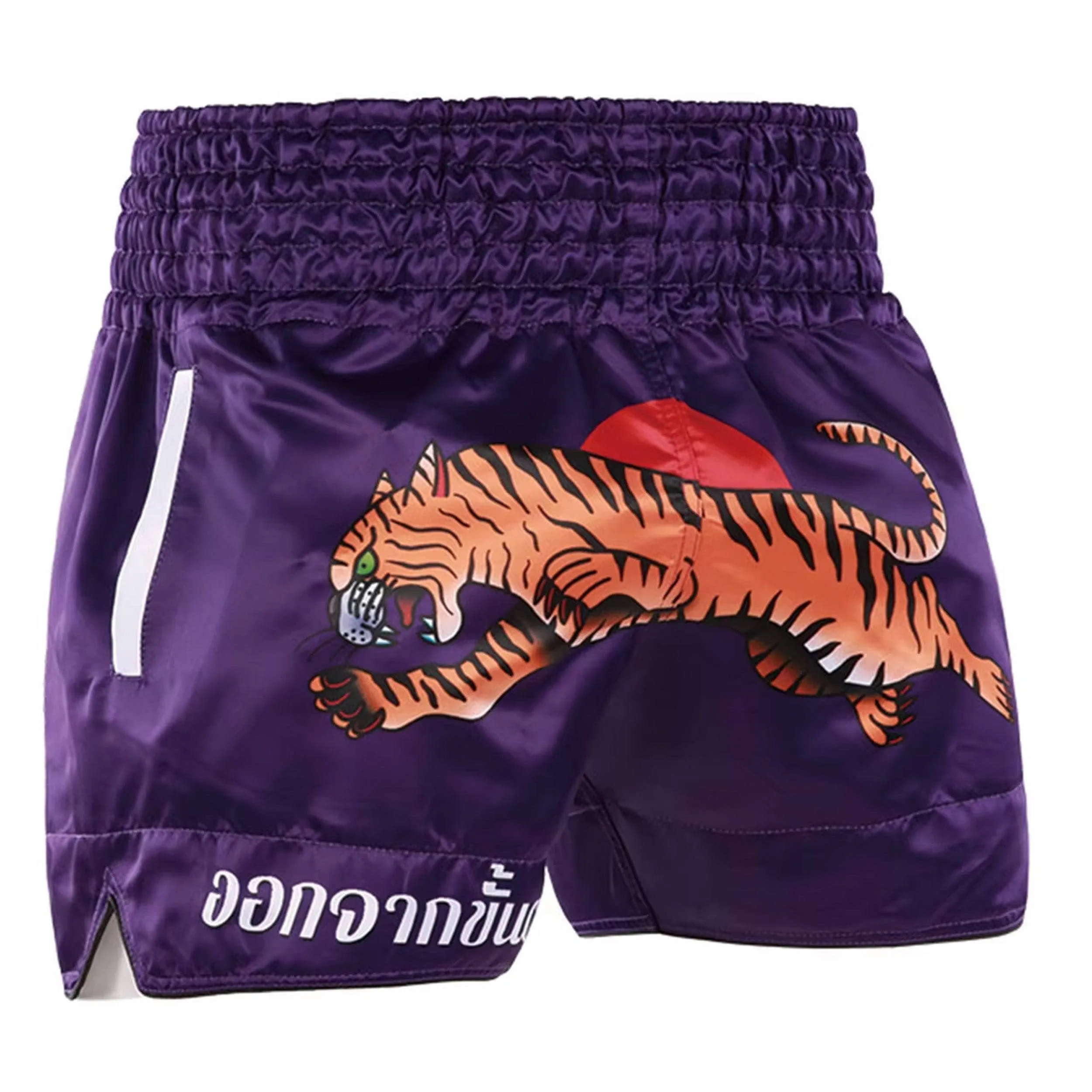 Purple Wild Fang Muay Thai Shorts