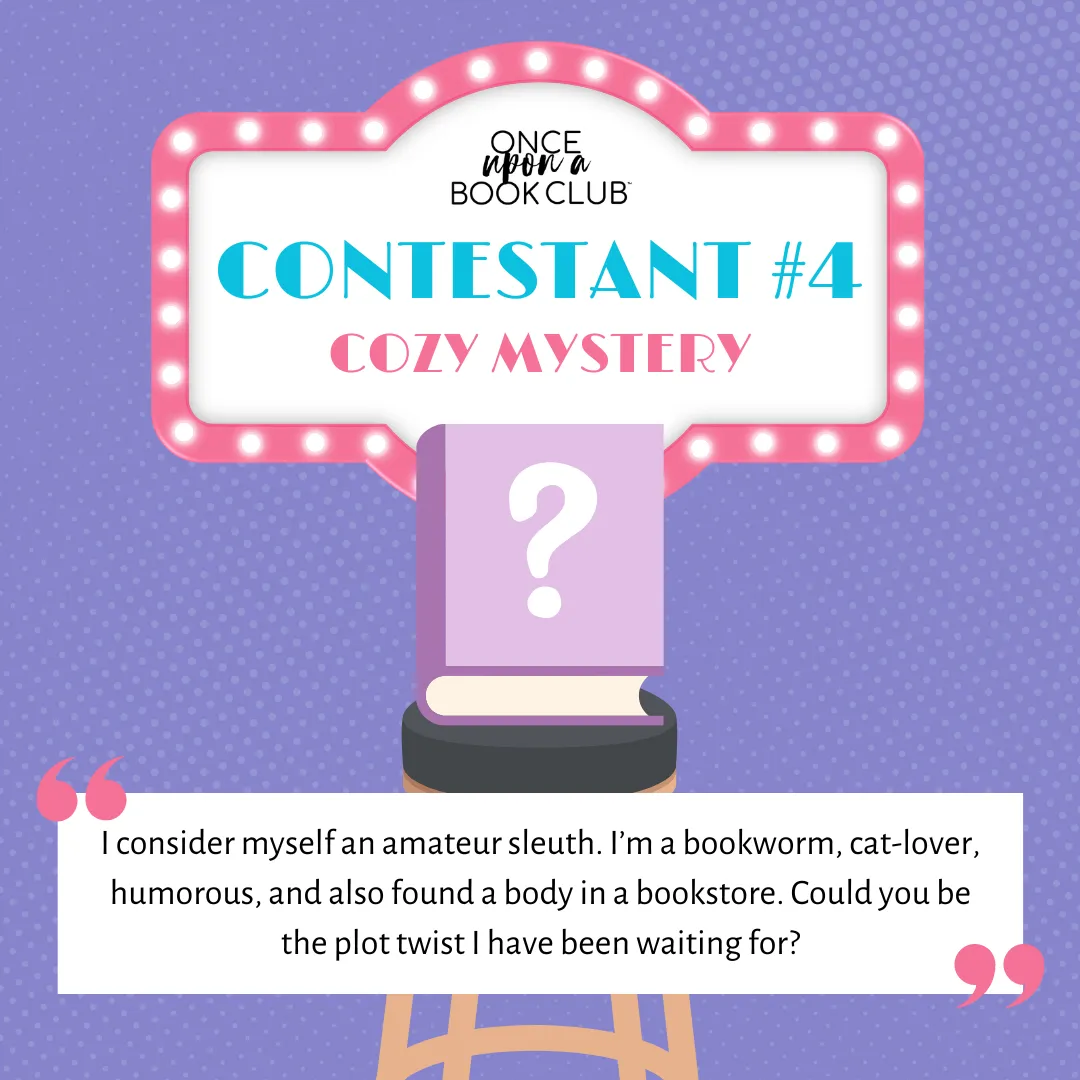 Speed Dating with a Book - Contestant #4 (Sold Out)
