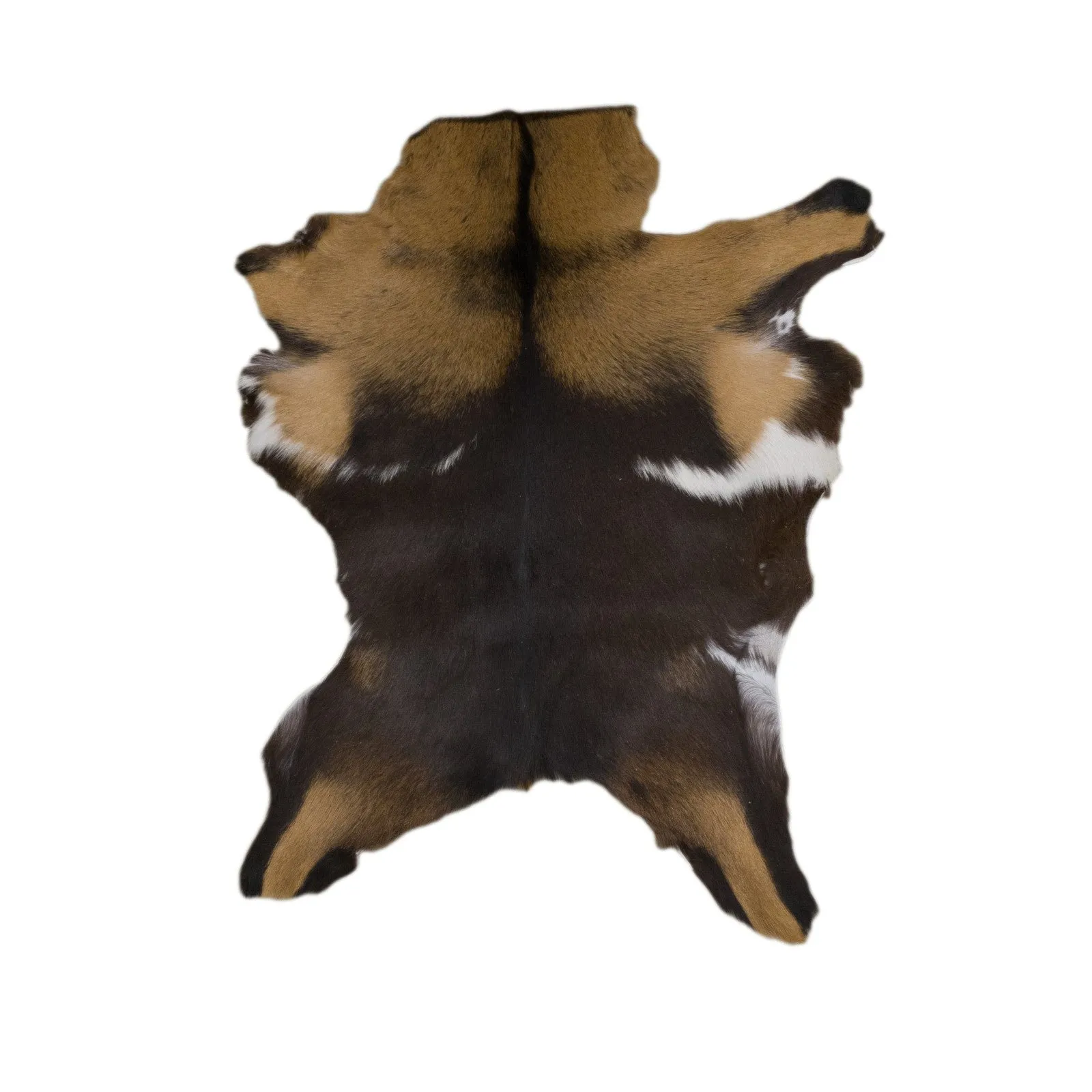 Tri-Color, Goatskin Rug